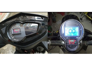 Indicateur De Niveau De Batterie 48V Pour Scooter Électrique - Compatible HMParts, Neuf