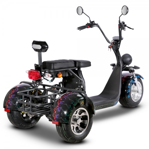 tricycle électrique SC-09 avec panier arrière
